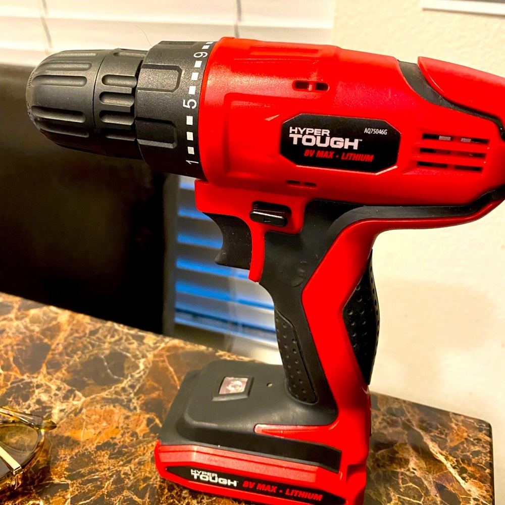 Hyper Tough 8v Max Lithium Battery AQ75046G Drill NO CHARGER